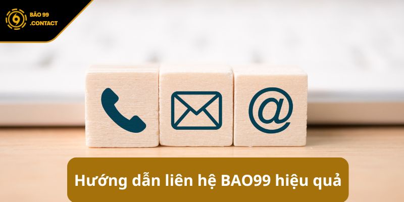 Hướng dẫn liên hệ BAO99 hiệu quả, nhanh chóng
