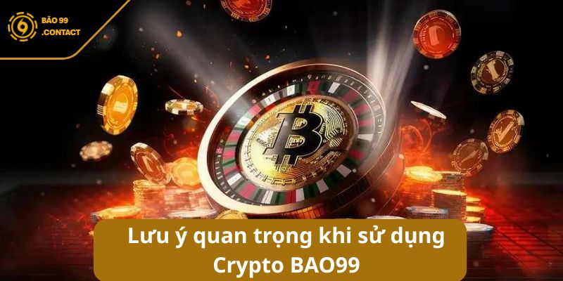 Lưu ý quan trọng khi sử dụng Crypto BAO99