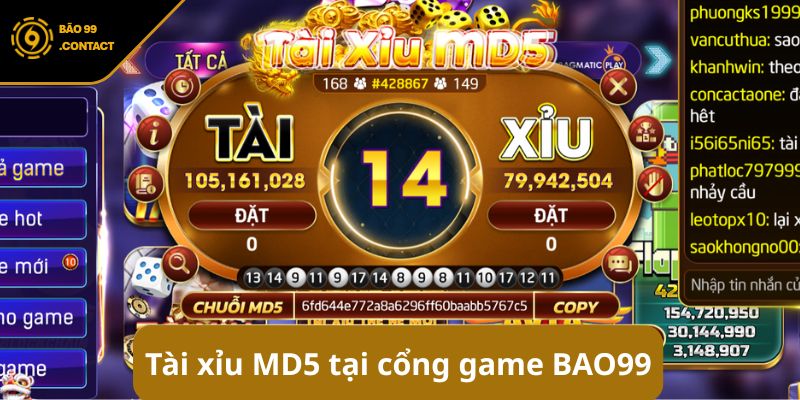 Cách chơi Tài Xỉu MD5 BAO99: Mẹo thắng lớn ngay tại BAO99 4 Tổng quan về tài xỉu MD5 tại cổng game BAO99